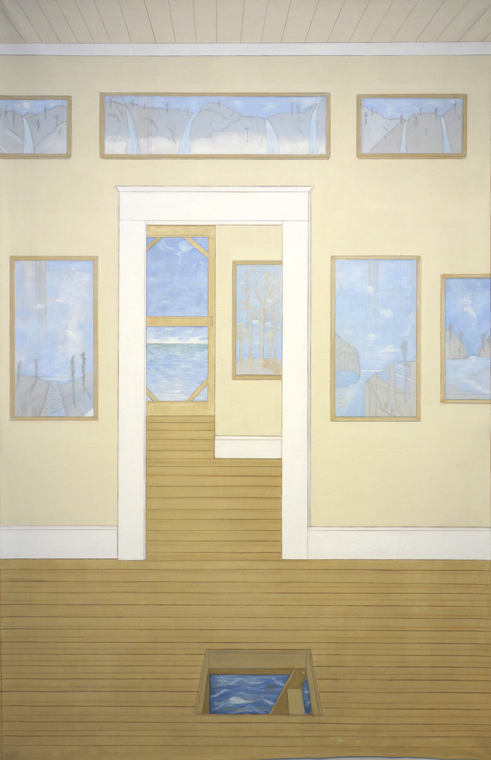Frank Cole, Gulf Shores High Tide, Roll Up Project, 2018