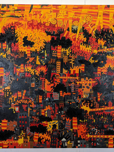 Bill Ward, City on Fire, 2022